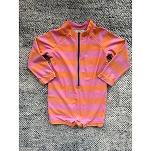 Primary 12-18 Months Baby Girl Pink Rash guard Bathing Suit